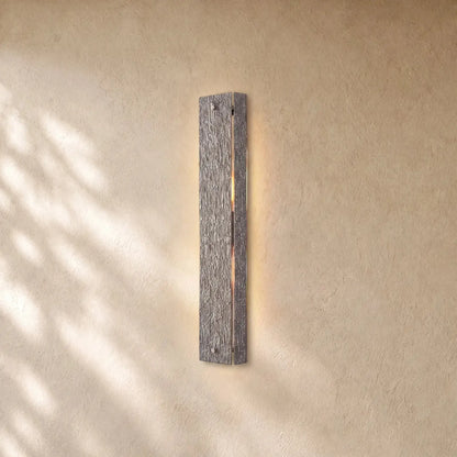 Vilary Sconce Solid Brass Modern Wall Light - Bronze / 32’’